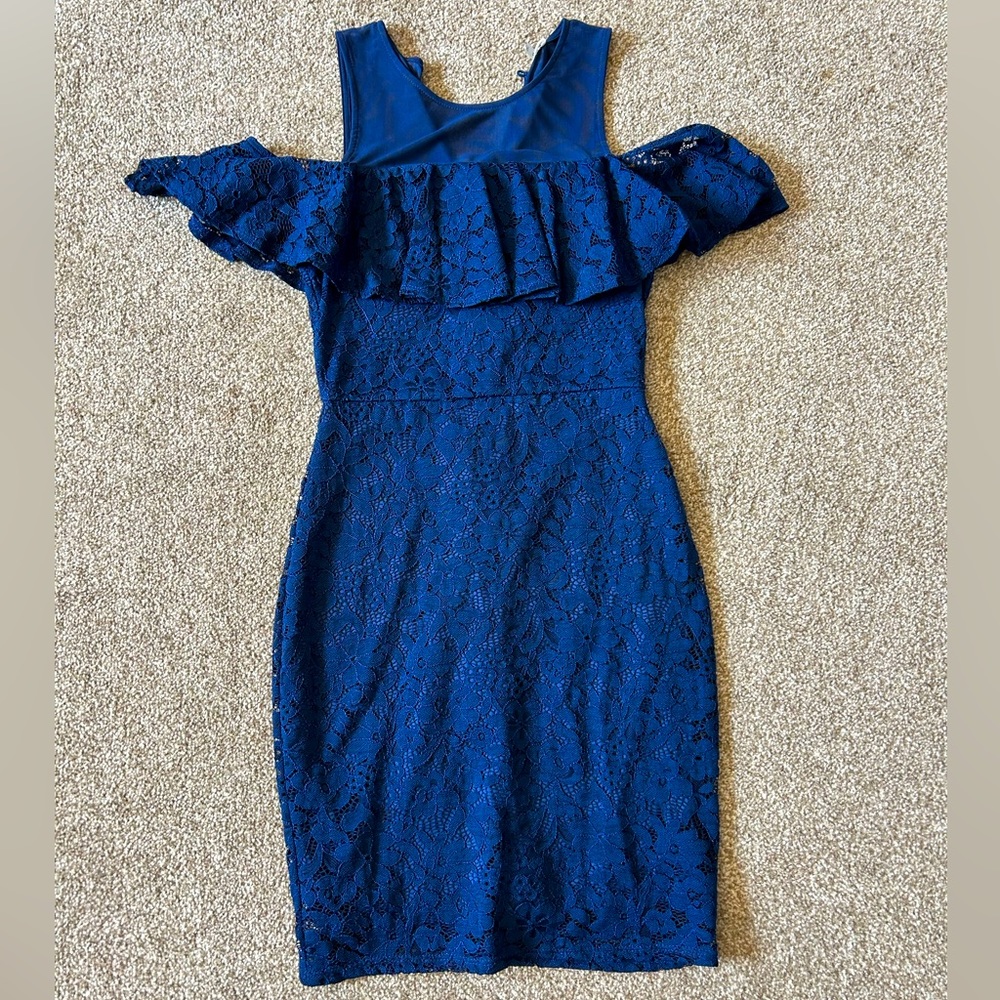 Formal Navy Blue Dress